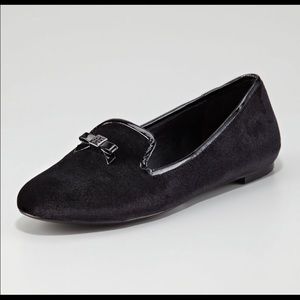 Tory Burch Chandra loafers with bow.